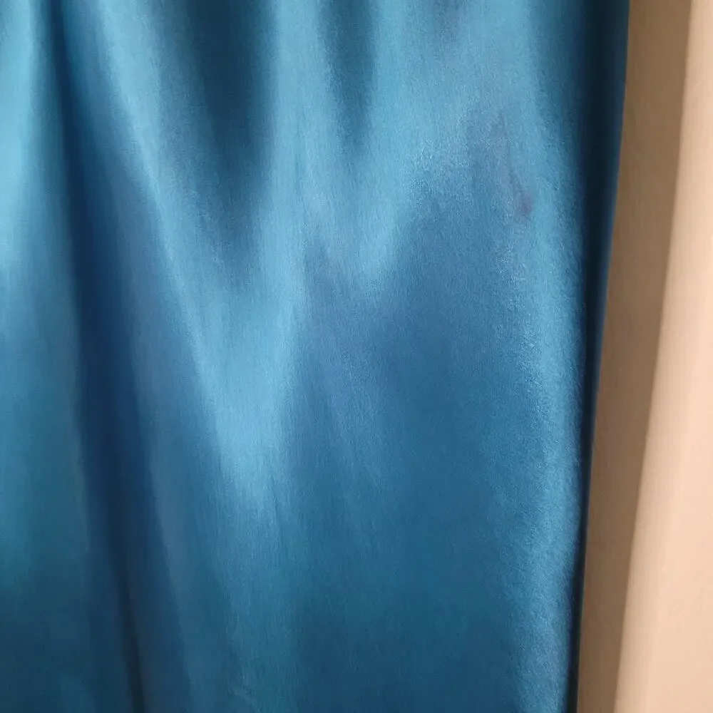 Thalia 2XL Blue Green Nightgown - Cozy & Chic Sleepwear - Picture 7 of 14